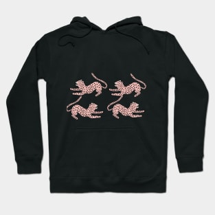 Jungle Leopard - Pink Hoodie